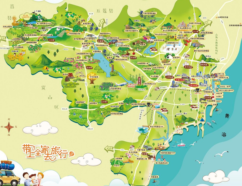 武夷山景区使用手绘地图给景区能带来什么好处？